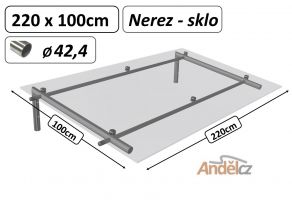 VCHODOVÝ PŘÍSTŘEŠEK model K 2,2m
