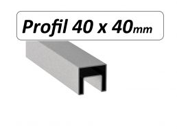 pro profil 40 x 40mm