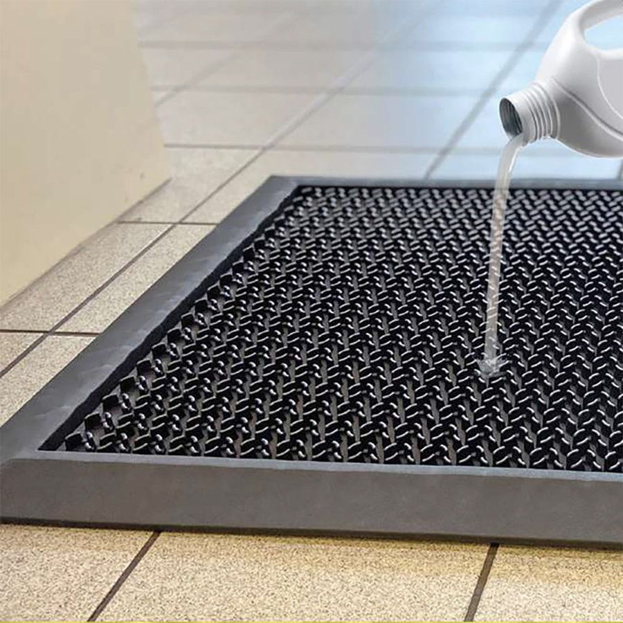 Dezinfekční rohož (vana) na boty, obuv, podrážky SD-04 - délka 52,5 cm, šířka 80 cm, výška 1,6 cm