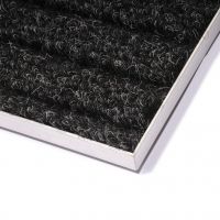 Hliníkový rám pro zapuštění do podlahy a pro vstupní rohože a čisticí zóny 100 x 150 cm FLOMA - šířka 3 cm, výška 1,3 cm, tloušťka 0,2 cm
