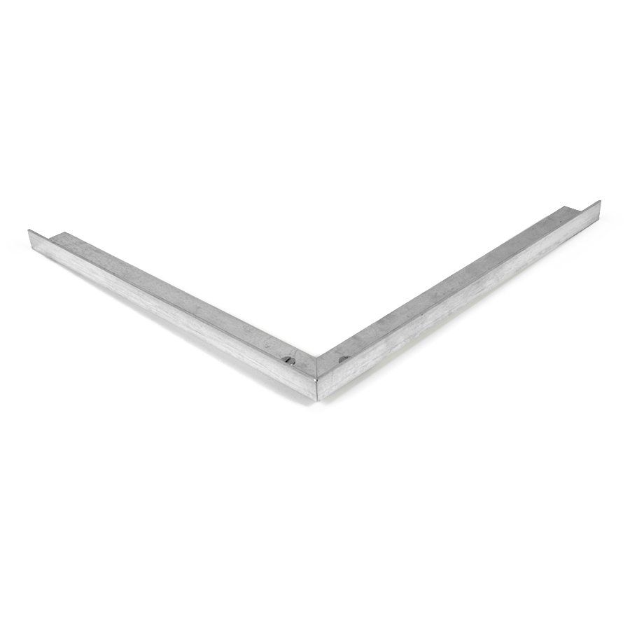 Hliníkový rám pro zapuštění do podlahy a pro vstupní rohože a čisticí zóny 60 x 90 cm FLOMA - šířka 3 cm, výška 1,3 cm, tloušťka 0,2 cm