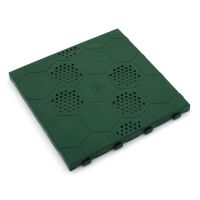 Zelená plastová terasová dlažba Linea Easy - 40 x 40 x 2,65 cm