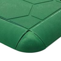 Zelený plastový nájezd pro terasovou dlažbu Linea Easy (plástev) - délka 39 cm, šířka 4,5 cm, výška 2,5 cm