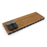 Dřevěná terasová dlažba Linea Combi-Wood - délka 39 cm, šířka 117 cm, výška 6,5 cm