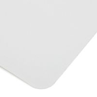Bílá korundová protiskluzová páska (dlaždice) FLOMA Standard - délka 14 cm, šířka 14 cm, tloušťka 0,7 mm