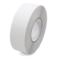 Bílá korundová protiskluzová páska FLOMA Standard - 18,3 m x 5 cm a tloušťka 0,7 mm