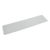 Bílá plastová voděodolná protiskluzová páska (pás) FLOMA Aqua-Safe - délka 15 cm, šířka 61 cm, tloušťka 0,7 mm