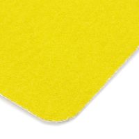Žlutá korundová protiskluzová páska (pás) FLOMA Super - délka 15 cm, šířka 61 cm, tloušťka 1 mm