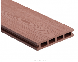 Dřevoplastová deska - teak 140x25x2900mm