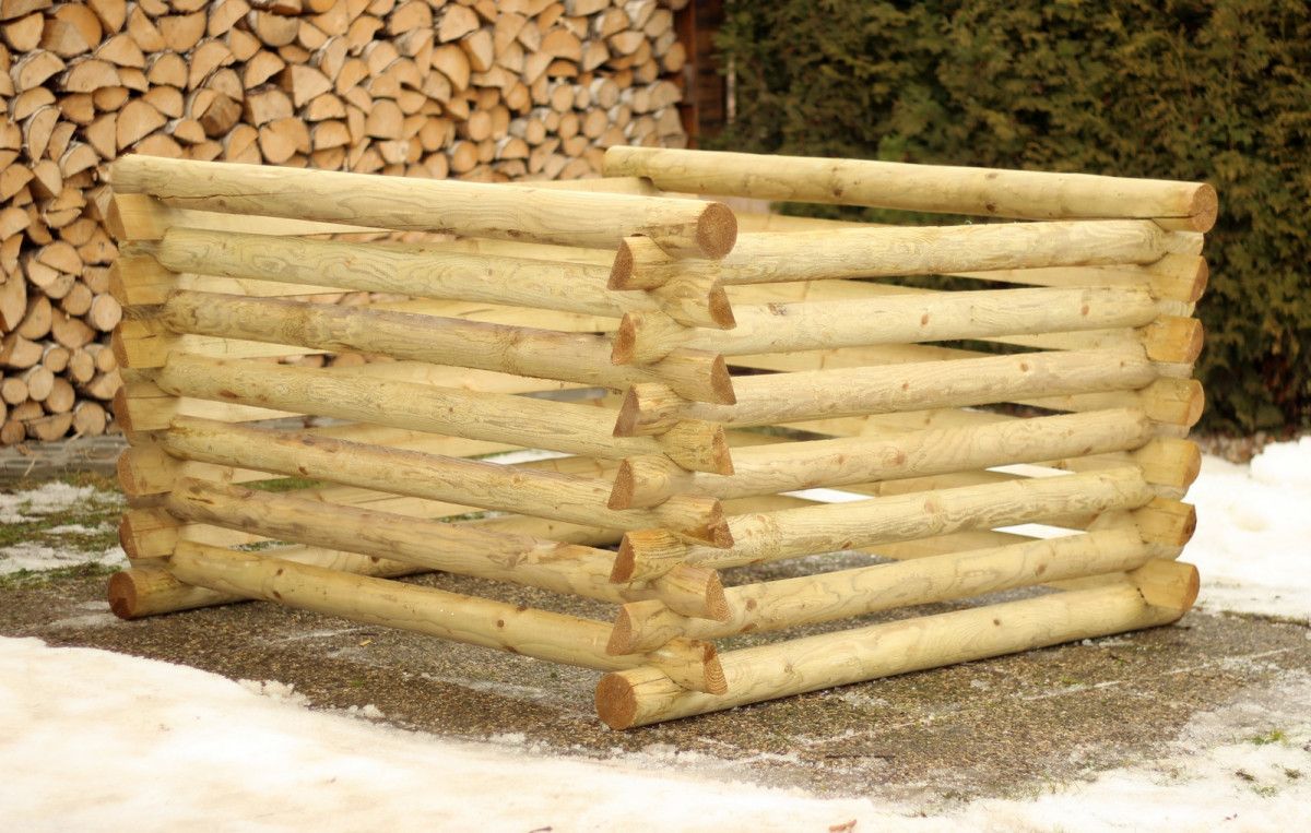 Dřevěný kompostér Prof 150 x 150 x 75 cm