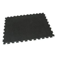 Gumová podlahová zátěžová kladívková rohož FLOMA Strong - délka 120 cm, šířka 80 cm, výška 2 cm