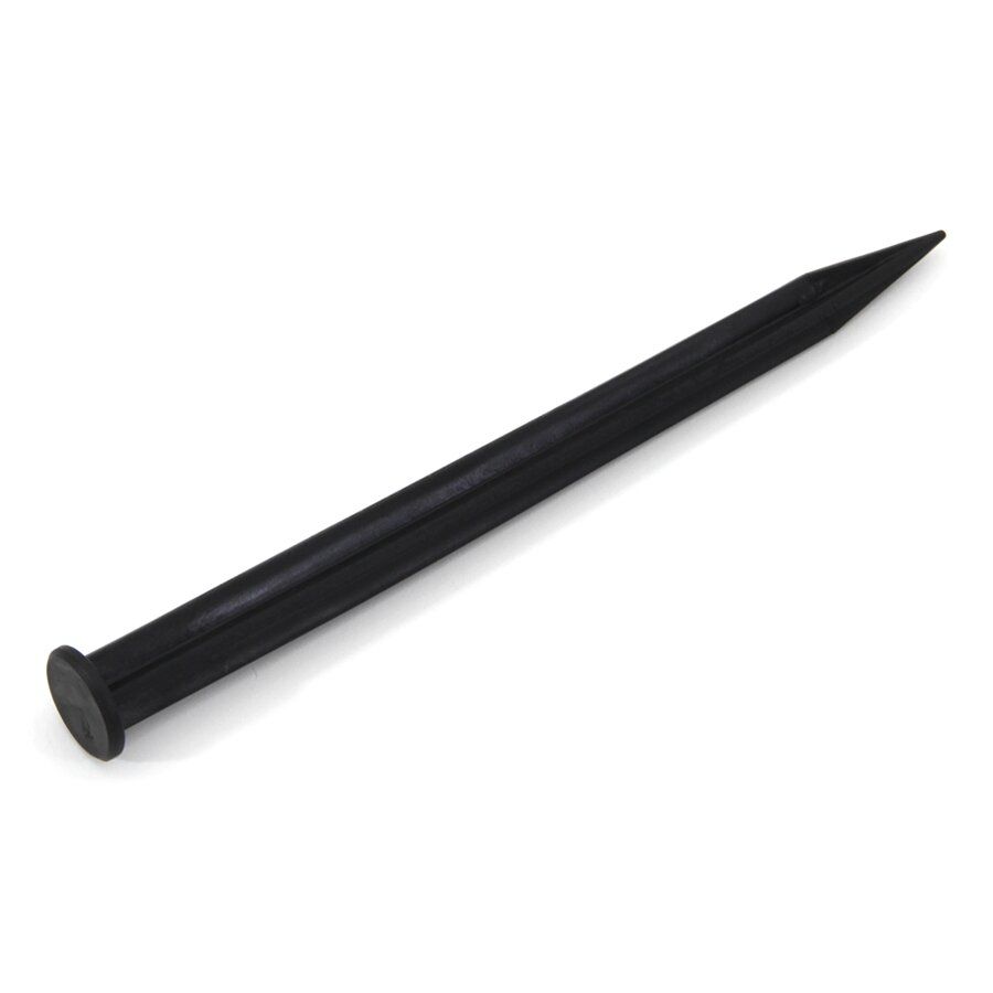Plastový kotvicí hřeb pro zatravňovací dlažbu a pro neviditelný plastový obrubník FLOMA Stella Bord - průměr 1,4 cm, délka 18 cm - 50 ks