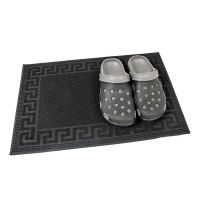 Gumová čisticí venkovní vstupní rohož FLOMA Pins - Deco - délka 40 cm, šířka 60 cm, výška 0,8 cm