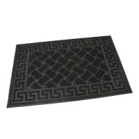 Gumová vstupní kartáčová rohož Rectangles - Deco - 60 x 40 x 0,8 cm