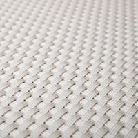 Bílá plastová ratanová stínící rohož &quot;umělý ratan&quot; (role) - 300 x 75 cm