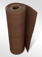 Plastová ratanová stínicí rohož "umělý ratan" (role) (tmavý ořech) - délka 300 cm, výška 75 cm