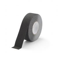 Černá korundová snímatelná protiskluzová páska FLOMA Standard Removable - 18,3 m x 5 cm a tloušťka 0,7 mm