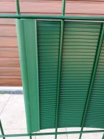 Zelený plastový plotový úchyt - délka 19 cm - 10 ks