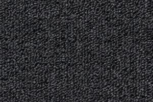 Černý kobercový půlkruhový nášlap na schody Paris - délka 25 cm, šířka 65 cm