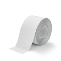 Bílá korundová protiskluzová páska pro nerovné povrchy FLOMA Conformable - délka 18,3 m, šířka 10 cm, tloušťka 1,1 mm
