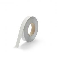 Bílá korundová protiskluzová páska pro nerovné povrchy FLOMA Conformable - 18,3 x 2,5 cm tloušťka 1,1 mm