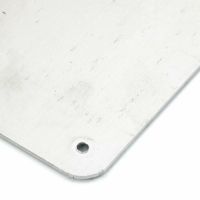 Černo-žlutý hliníkový protiskluzový nášlap na schody FLOMA Hazard BDP - délka 63,5 cm, šířka 12 cm, výška 4,5 cm, tloušťka 1,6 mm
