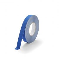 Modrá korundová protiskluzová páska FLOMA Standard - délka 18,3 m, šířka 2,5 cm, tloušťka 0,7 mm