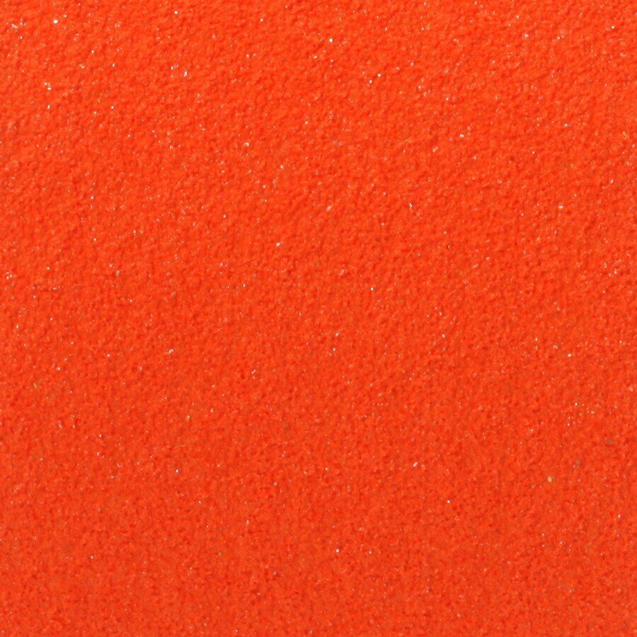 Oranžová korundová protiskluzová páska (pás) FLOMA Standard - délka 15 cm, šířka 61 cm, tloušťka 0,7 mm
