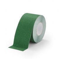 Zelená korundová protiskluzová páska FLOMA Standard - délka 18,3 m, šířka 10 cm, tloušťka 0,7 mm