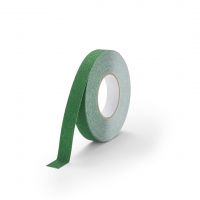 Zelená korundová protiskluzová páska FLOMA Standard - 18,3 x 2,5 cm tloušťka 0,7 mm