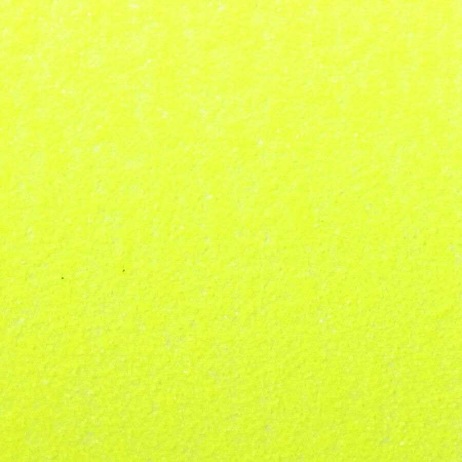 Žlutá korundová fluorescenční protiskluzová páska (pás) FLOMA Standard - délka 15 cm, šířka 61 cm, tloušťka 0,7 mm