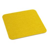 Žlutá korundová protiskluzová páska (dlaždice) FLOMA Super - 24 x 24 cm tloušťka 1 mm