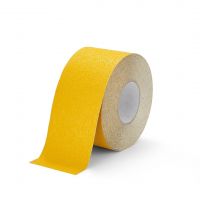 Žlutá korundová protiskluzová páska pro nerovné povrchy FLOMA Conformable - 18,3 x 10 cm tloušťka 1,1 mm