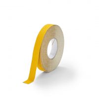 Žlutá korundová protiskluzová páska pro nerovné povrchy FLOMA Conformable - 18,3 x 2,5 cm tloušťka 1,1 mm
