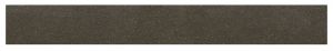 Hnědý gumový neviditelný zahradní obrubník FLOMA - 6 m x 0,5 cm x 9 cm