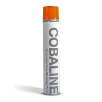 Oranžová krátkodobá rychleschnoucí aerosolová barva - 750 ml