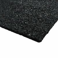 Červená podlahová guma (deska) FLOMA SportFlo S800 - 98 x 98 x 2,5 cm