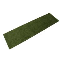 Zelená rohož z umělého trávníku FLOMA Pesaro - délka 140 cm, šířka 40 cm a výška 2 cm
