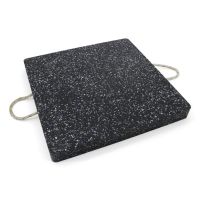 Stabilizační podložka pod patky strojů, manipulační, stavební techniky - délka 60 cm, šířka 60 cm, výška 6 cm