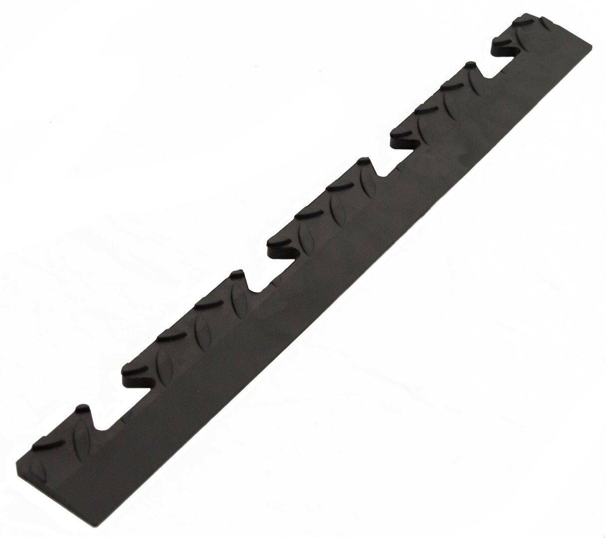 Černý plastový nájezd "samice" Tenax - délka 48 cm, šířka 5,1 cm a výška 0,8 cm