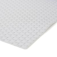 Bílá plastová ratanová stínicí rohož "umělý ratan" (role) - délka 300 cm, výška 75 cm