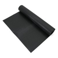 Černá plastová ratanová stínící rohož "umělý ratan" (role) - délka 500 cm, výška 90 cm