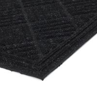 Textilní gumová vstupní rohož FLOMA Parquet - délka 45 cm, šířka 75 cm, výška 1,1 cm