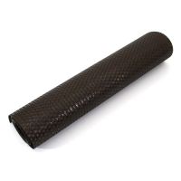 Černo-hnědá plastová ratanová stínicí rohož "umělý ratan" (role) - délka 300 cm, výška 75 cm