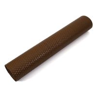 Plastová ratanová stínicí rohož "umělý ratan" s oky (role) (světlý ořech) - délka 300 cm, výška 75 cm