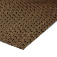 Plastová ratanová stínicí rohož "umělý ratan" (role) (světlý ořech) - délka 300 cm, výška 90 cm