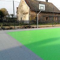 Černá plastová dlažba AvaTile AT-HRD Recy - délka 25 cm, šířka 25 cm, výška 1,6 cm