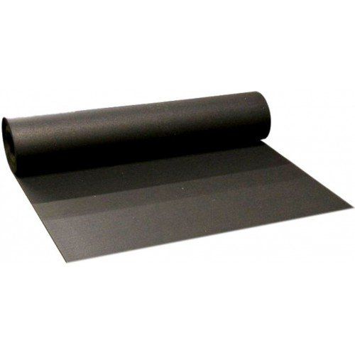 Černá EPDM podlahová guma (role) s vlisovaným textilem FLOMA - délka 5 m, šířka 120 cm, výška 1,5 cm