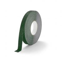 Zelená korundová protiskluzová páska FLOMA Super - 18,3 m x 2,5 cm a tloušťka 1 mm