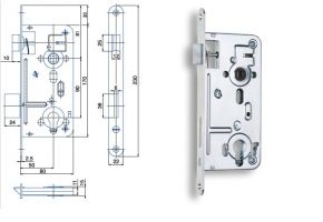 Zámek HOBES 24026 C